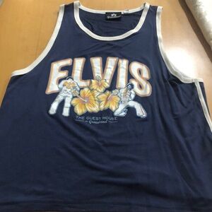 Graceland Elvis Presley tank top XL - this tank top is a XL BUT the length is 26